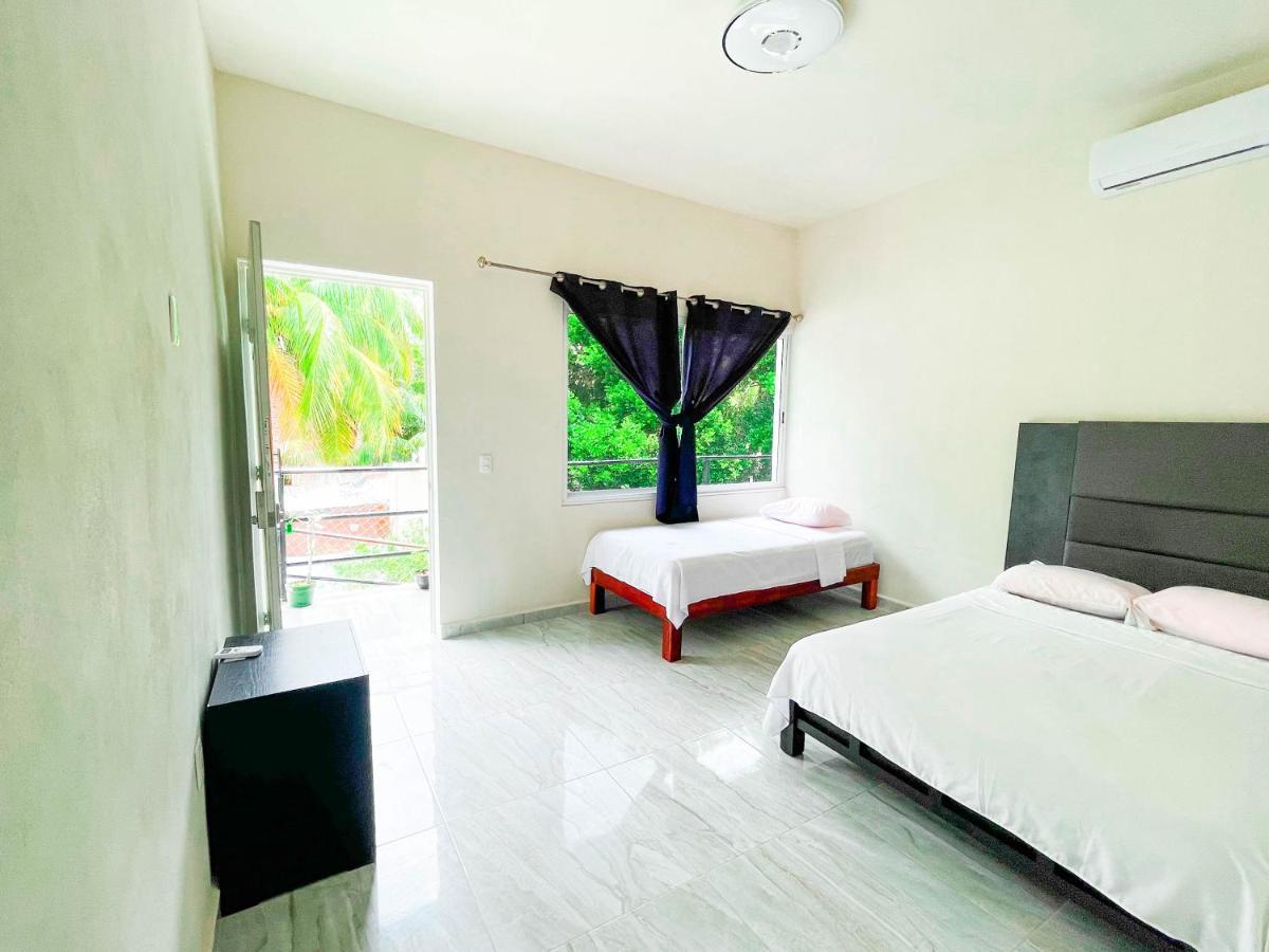 Hotel Vias Maya Bacalar Esterno foto